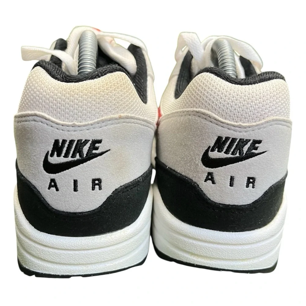 Nike Air Max 1 Chili 2.0 FD9082-101 White University Red Bred Mens Size 9.5 - Picture 6 of 8